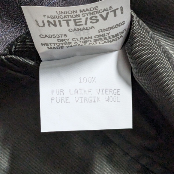 OSCAR DE LA RENTA Luxury Men's Suit Brown and Blue Stripped Size  46 Regular - Picture 16 of 17